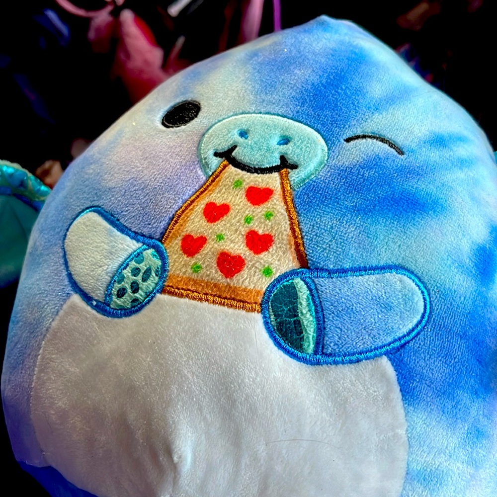 Pizza, eating squish, mellow